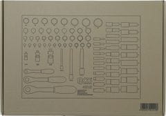 BGS technic Modul - gola sada 1/4"-3/8"-1/2" 80ks - BGS 4015