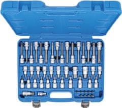 BGS technic Zástrčné hlavice Imbus, TORX a XZN, 4hran 1/2", sada 49 dílů - BGS 5188