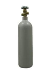 MDTools Plynová tlaková láhev CO2, 2 litry, 50 Bar, náplň 1,5 kg, plná, závit W21,8, s víčkem