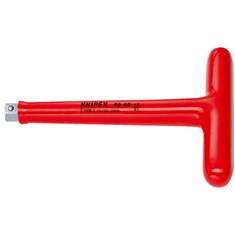 Knipex T-klíč s vnějším čtyřhranen 1/2", izolovaný 1000V, délka 165 mm - KNIPEX 98 40