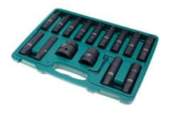 Jonnesway Úderové hlavice 3/4” a 1” IMBUS, TORX a E-TORX, sada 16 ks - JONNESWAY AI050113