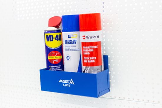 ASTA Držák magnetický na spreje, šroubováky a drobné nářadí, nosnost 3 kg - ASTA A-MTB