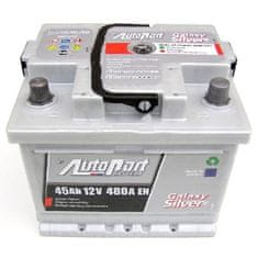 AUTOPART Autobaterie Galaxy Silver 45 Ah 12V, 207x175x175 mm