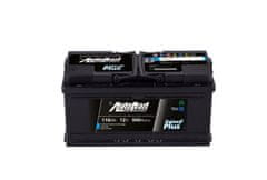 AUTOPART Autobaterie Galaxy Plus 110 Ah 12V, 353x175x190 mm