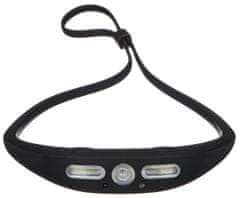 SIXTOL Čelovka s gumovým páskem a senzorem HEADLAMP SENSOR 1, 160 lm, XPG LED, COB, USB SIXTOL