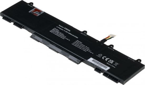 Baterie T6 Power pro notebook Hewlett Packard L78551-005, Li-Poly, 11,55 V, 4590 mAh (53 Wh), černá