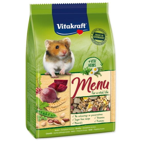 Vitakraft Krimvo Menu křeček 400g