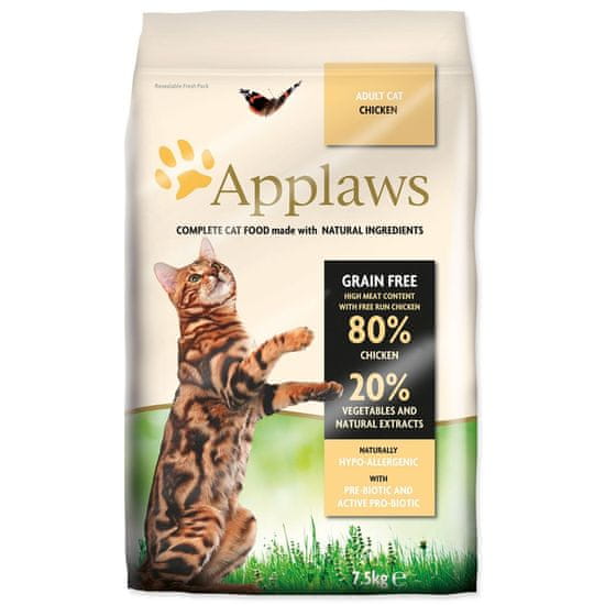 Applaws Krmivo Dry Cat Chicken 7,5kg