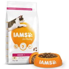 IAMS Krmivo Cat Senior Chicken 2kg