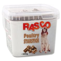 RASCO Pochoutka drůbeží tyčinky s játry 2,5cm 500g