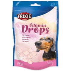 Trixie Pochoutka Dropsy vitaminové s jogurtem 200g