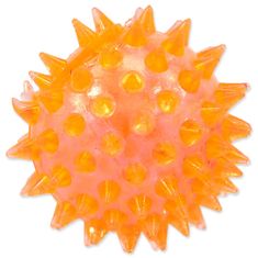 Dog Fantasy Hračka míček pískací oranžový 5cm