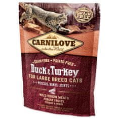 Carnilove Krmivo Large Breed Cats Muscles, Bones, Joints Duck & Turkey 0,4kg