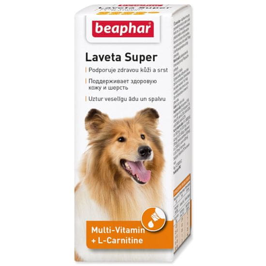 Beaphar Kapky vyživující srst Laveta Super 50ml