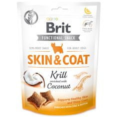 Brit Pochoutka Care Dog Functional Snack Skin&Coat plody moře 150g