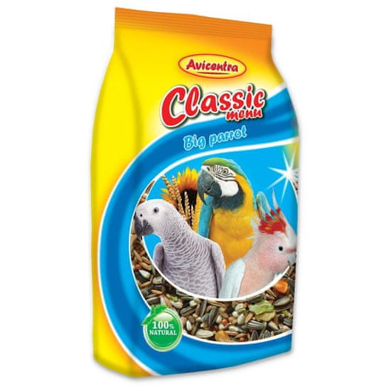 Avicentra Krmivo Classic velký papoušek 1kg