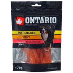 Ontario Pochoutka kuře, měkké proužky 70g