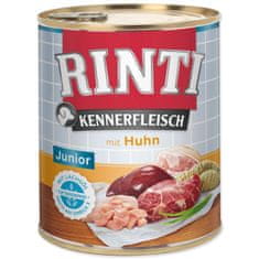 Rinti Konzerva Kennerfleisch Junior kuře 800g