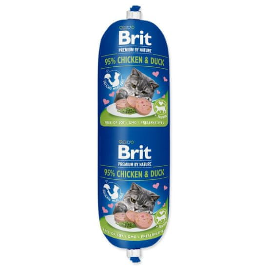 Brit Salám Premium by Nature kuře a kachna 180g