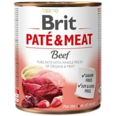 Brit Konzerva Paté & Meat hovězí 800g
