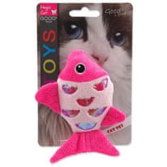 Magic cat Hračka rybka plyš s catnip mix 10cm