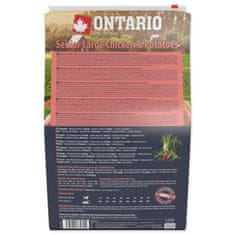 Ontario Krmivo Senior Large Chicken & Potatoes 2,25kg