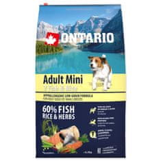 Ontario Krmivo Adult Mini Fish & Rice 6,5kg