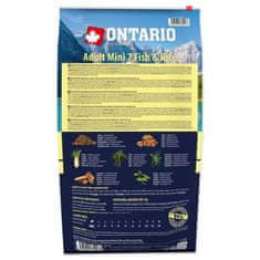 Ontario Krmivo Adult Mini Fish & Rice 6,5kg