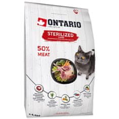 Ontario Krmivo Cat Sterilised Lamb 6,5kg