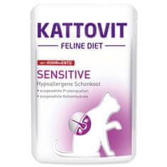 Kattovit Kapsička Sensitive kachna 85g