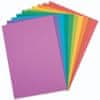 Sada jednobarevných papírů a4 (40ks) - barevný mix