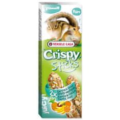 Tyčinka Versele-Laga Crispy křeček a veverka, s exotickým ovocem 110g 2ks