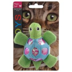 Magic cat Hračka želva plyš s catnip mix 11cm