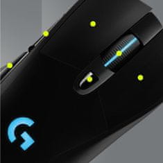 Logitech G703 Lightspeed Hero, černá (910-005640)