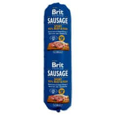 Brit Salám Sausage Sport hovězí a ryby 800g