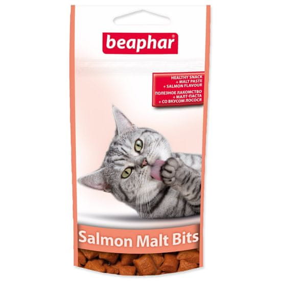 Beaphar Pochoutka Malt Bits losos 35g