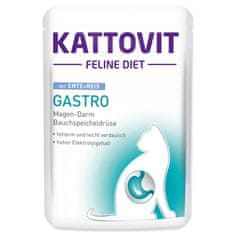 Finnern Kapsička Kattovit Gastro kachna a rýže 85g