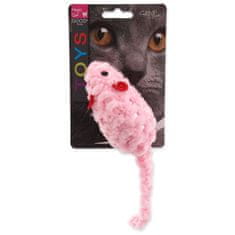 Magic cat Hračka myš žinylková s catnip mix 10cm