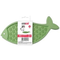 EPIC PET Podložka lízací Lick&Snack ryba pastelová zelená 28x11,5cm