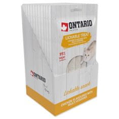 Ontario Pochoutka lízací kuře + multivitamin 5x14g