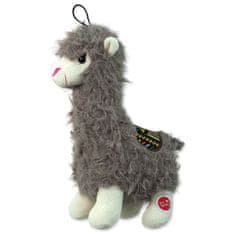 Dog Fantasy Hračka Stuffed Toy lama pískací mix barev 26cm