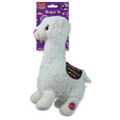 Dog Fantasy Hračka Stuffed Toy lama pískací mix barev 26cm