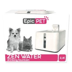 EPIC PET Fontána ZEN automatická bílá 2,4l