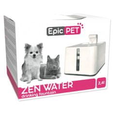 EPIC PET Fontána ZEN automatická bílá 2,4l