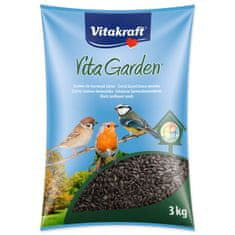 Vitakraft Slunečnice Garden černá 3kg