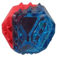 Dog Fantasy Hračka míček chladící červeno-modrá 7,7cm