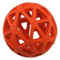 Dog Fantasy Hračka míček děrovaný oranžový 7cm