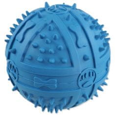 Dog Fantasy Hračka míček s bodlinami pískací mix barev 9cm