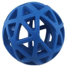 Dog Fantasy Hračka míček děrovaný modrý 9cm