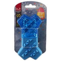 Dog Fantasy Hračka Kost chladící modrá 13,5x7,4x3,8cm
